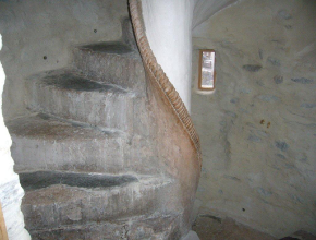 Chambre Panorama - Escalier ancien en colimaçon