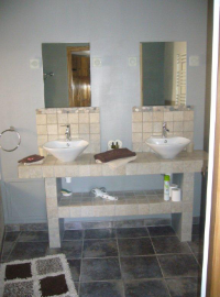 Chambre Panorama - Salle d'eau privative - Vasques